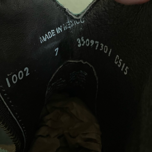 Independent Boot Company Darcy Turquoise Booties size 7 GC - Picture 14 of 14